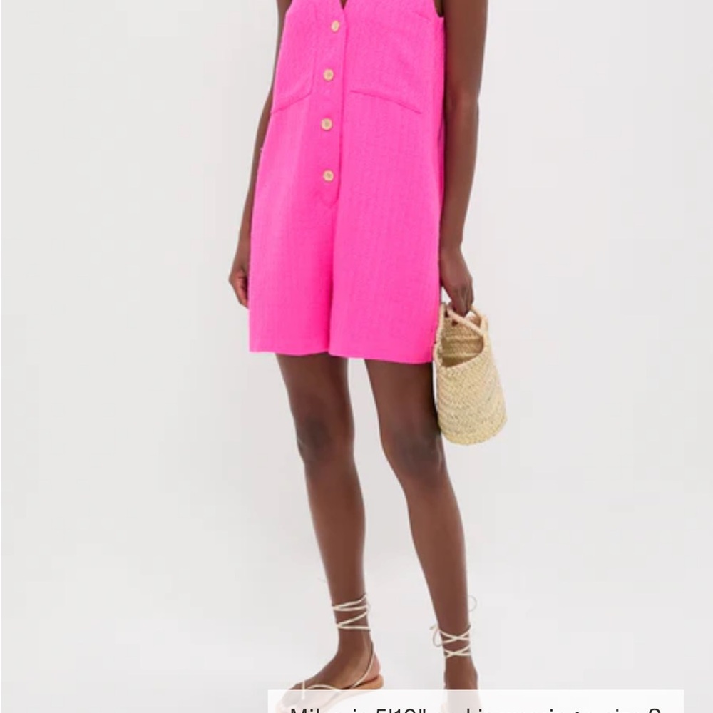 Tuckernuck Pink Romper